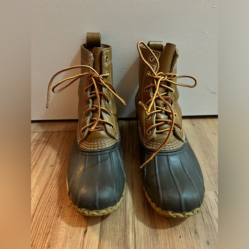 Classic LL Bean Duck Boots - waterproof and warm